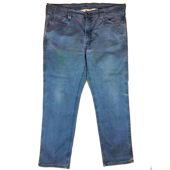 Levis 541 Smoke Gray Cotton Relaxed Fit Denim Jeans - Picture 4 of 17